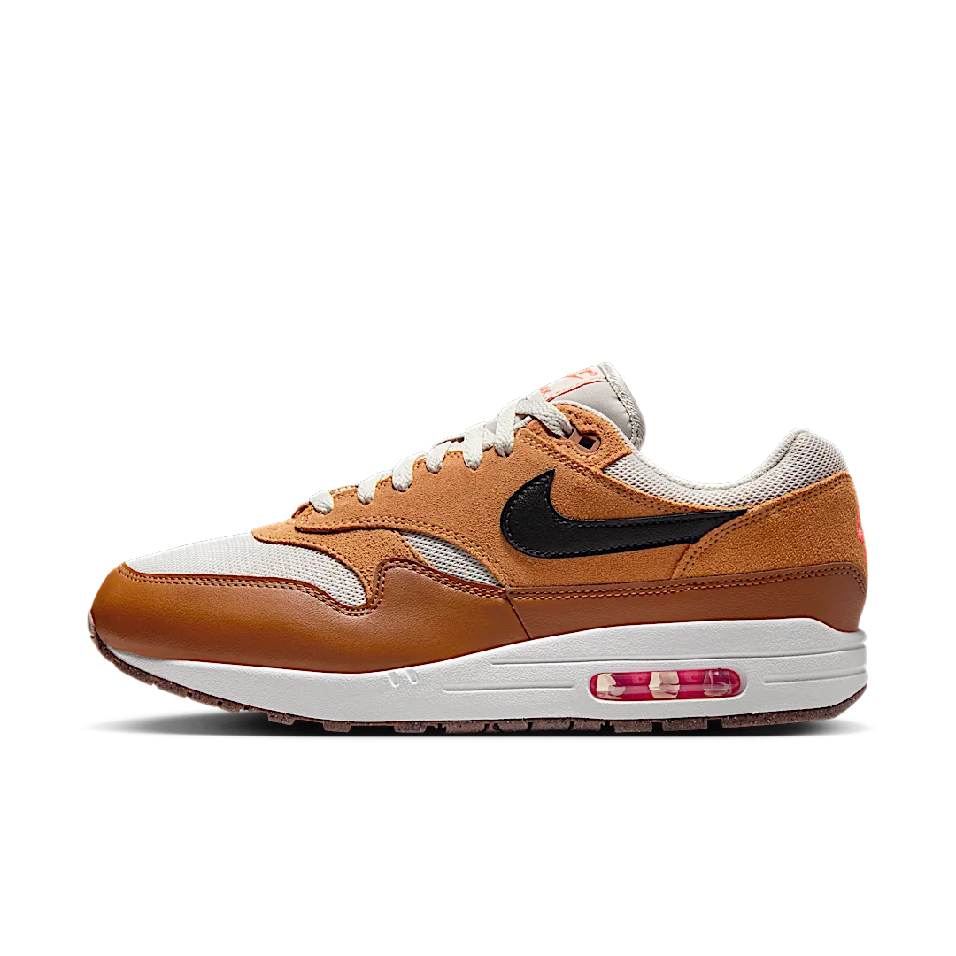 Nike Air Max 1 Essential British Tan Light Bone, Light Bone/Flax/British Tan/Black (FZ5808-004)