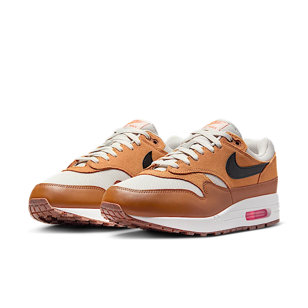 Nike Air Max 1 Essential British Tan Light Bone, Light Bone/Flax/British Tan/Black (FZ5808-004)