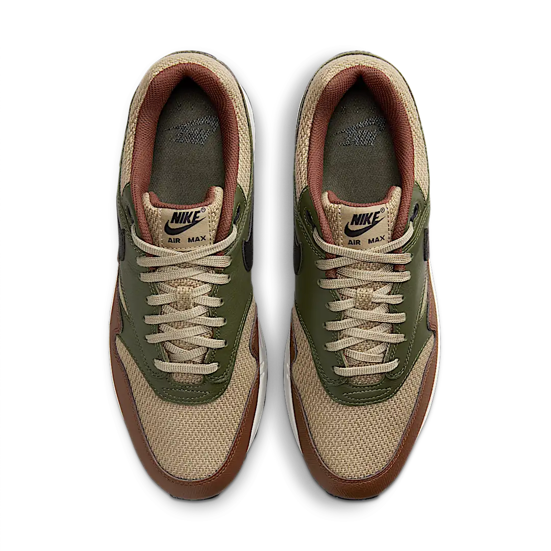 Nike Air Max 1 Essential PRM Neutral Olive Cacao Wow, Neutral Olive/Black-Cacao Wow (HF1516-200)