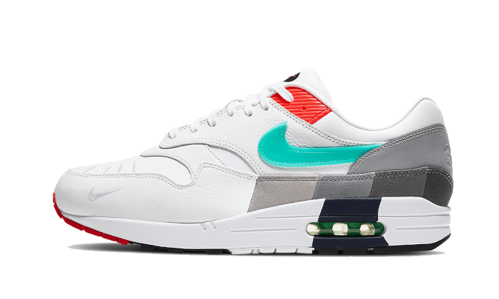 Nike Air Max 1 Evolution Of Icons, White/Teal-Silver-Black (CW6541-100)