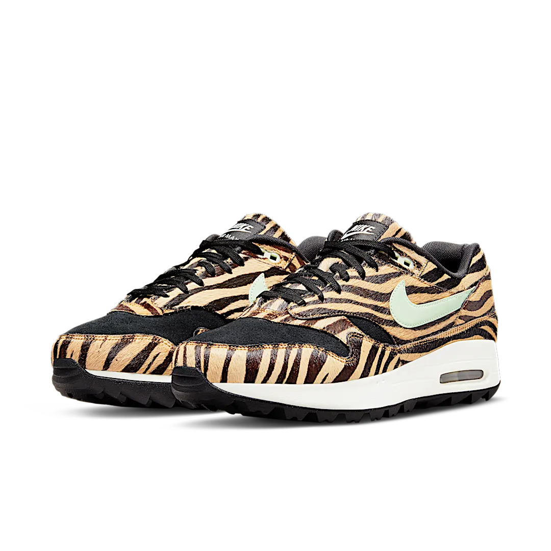 Nike Air Max 1 Golf Tiger, Black/Tiger/Green (DH1301-800)