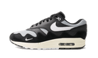 Nike Air Max 1 Patta Waves Black (with Bracelet), Metallic Silver/White-Black-Coconut Milk (DQ0299-001)