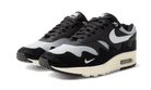 Nike Air Max 1 Patta Waves Black (with Bracelet), Metallic Silver/White-Black-Coconut Milk (DQ0299-001)