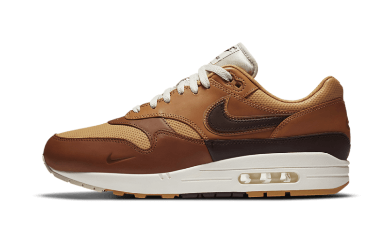 Nike Air Max 1 SNKRS Day Brown, Brown/Tan-Beige-Khaki (DA4302-700)