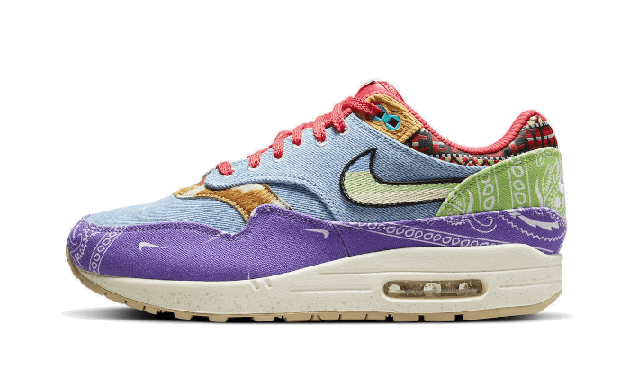 Nike Air Max 1 SP Concepts Far Out (Special Box), Wild Violet/Multi-Color-Sail (DN1803-500)