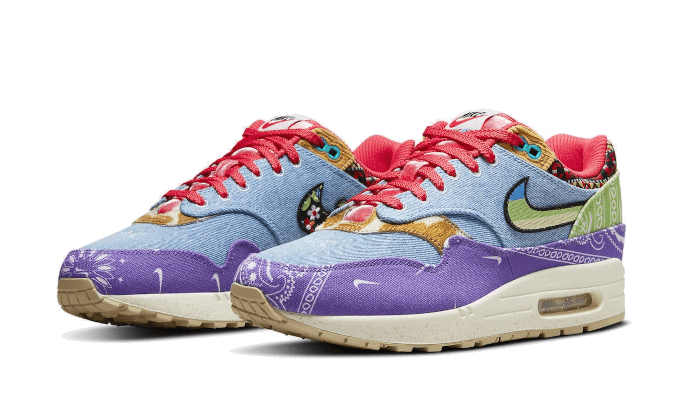 Nike Air Max 1 SP Concepts Far Out (Special Box), Wild Violet/Multi-Color-Sail (DN1803-500)