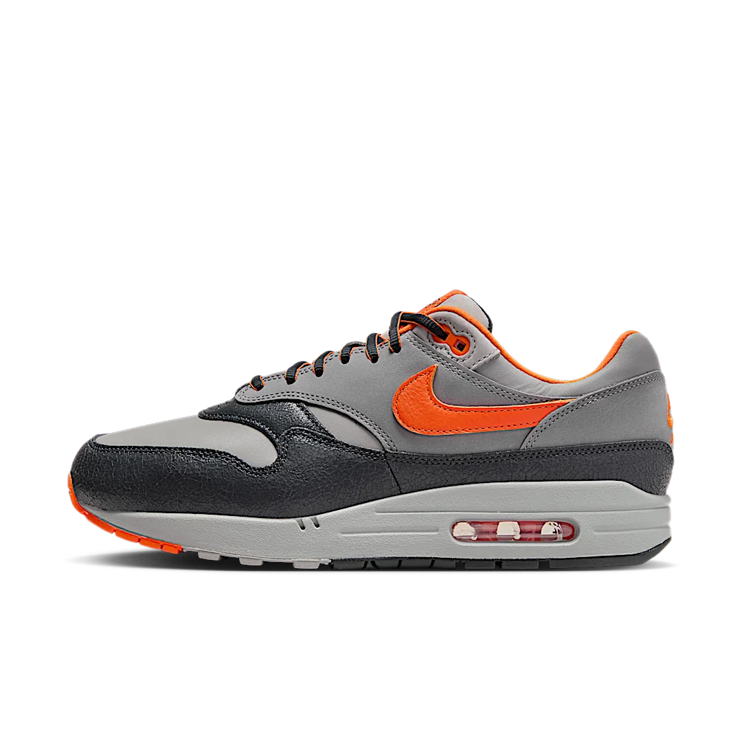 Nike Air Max 1 SP HUF Brilliant Orange, Anthracite/Brilliant Orange/Medium Grey/Gunsmoke (HF3713-001)