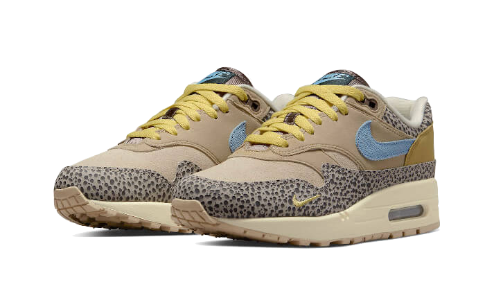 Nike Air Max 1 Safari Cobblestone, Cobblestone/Worn Blue-Limestone (DV3027-001)