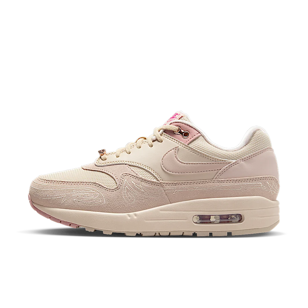 Nike Air Max 1 Serena Williams Design Crew Los Angeles, Particle Beige/Rust Pink/Light Bone (FN6941-200)