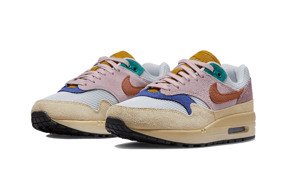 Nike Air Max 1 Tan Lines, Grain/Burnt Sunrise-Plum Fog-Violet Dust-Deep Royal Blue (FN7200-224)