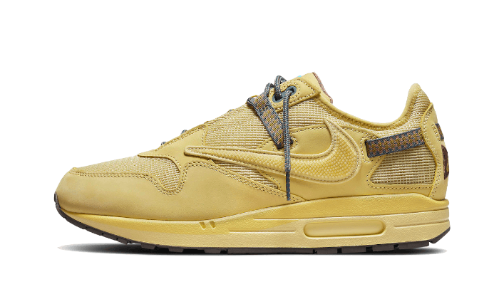 Nike Air Max 1 Travis Scott Cactus Jack Saturn Gold, Saturn Gold/Tea Tree Mist/Tent (DO9392-700)