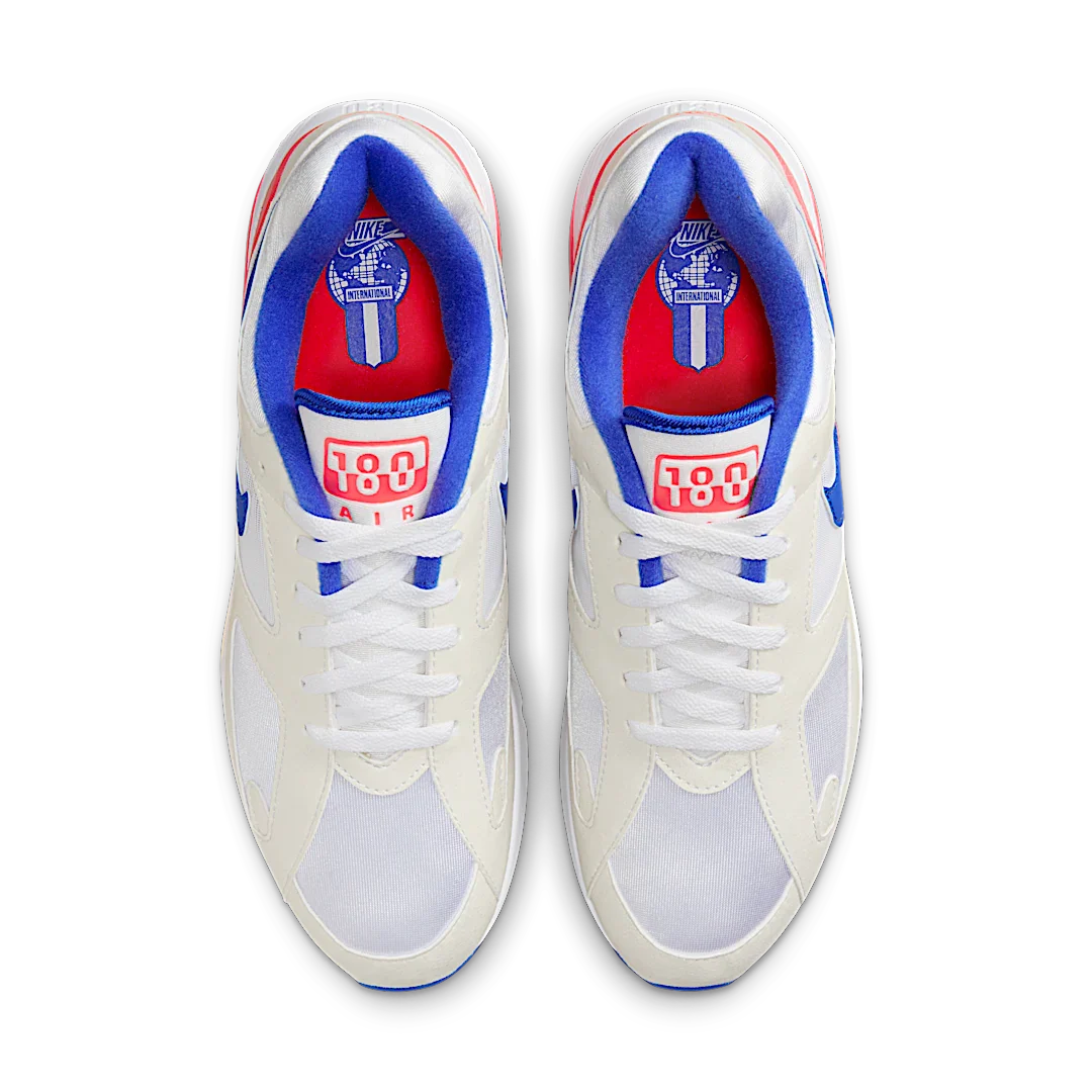 Nike Air Max 180 Ultramarine (2024), White/Ultramarine/Solar Red/Black (FJ9259-100)