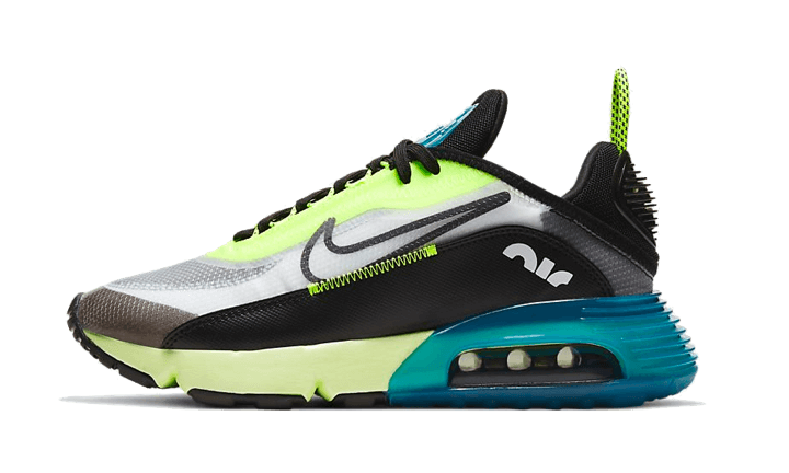 Nike Air Max 2090 Volt, White/Volt/Valerian Blue/Black (BV9977-101)