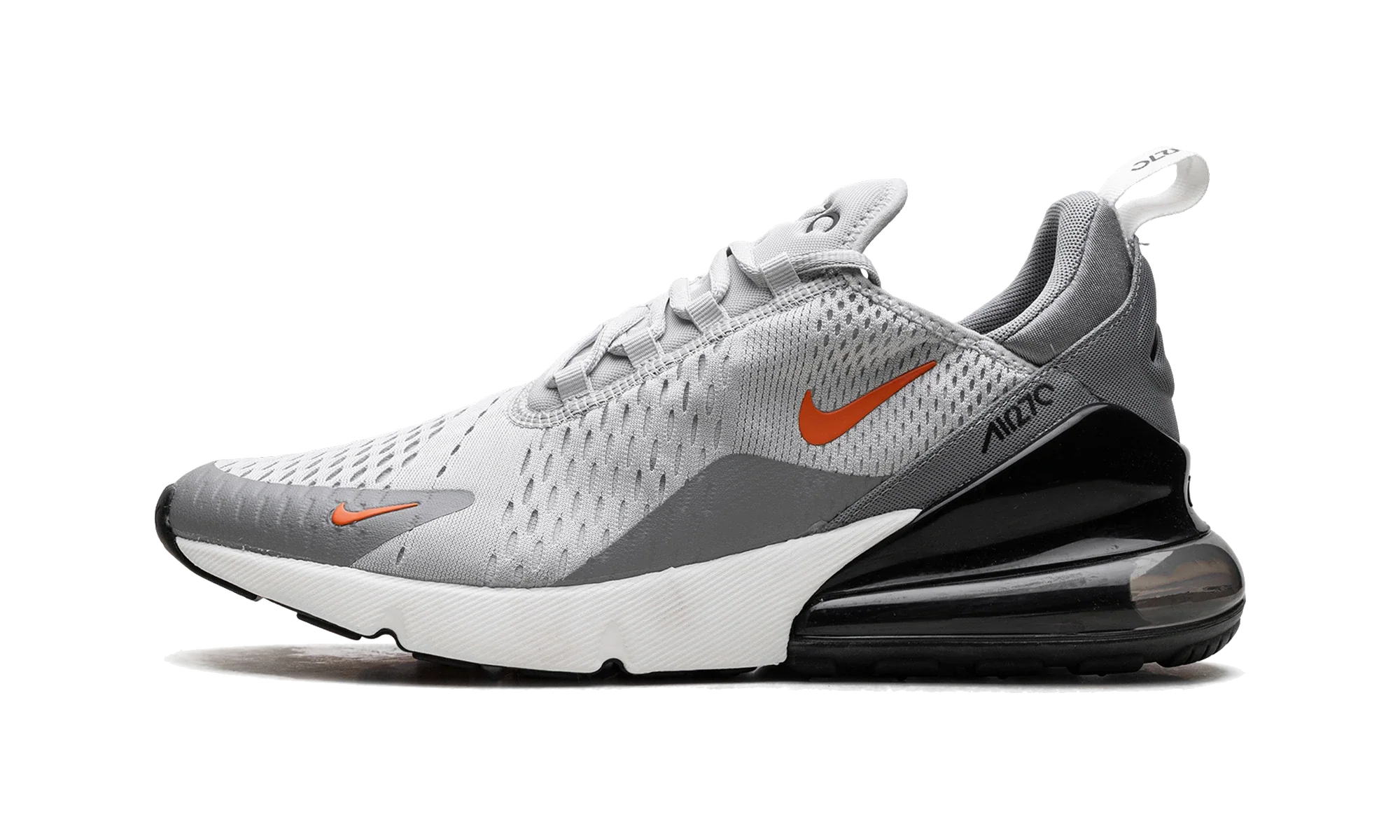 Nike Air Max 270 Grey Fog Team Orange Sail