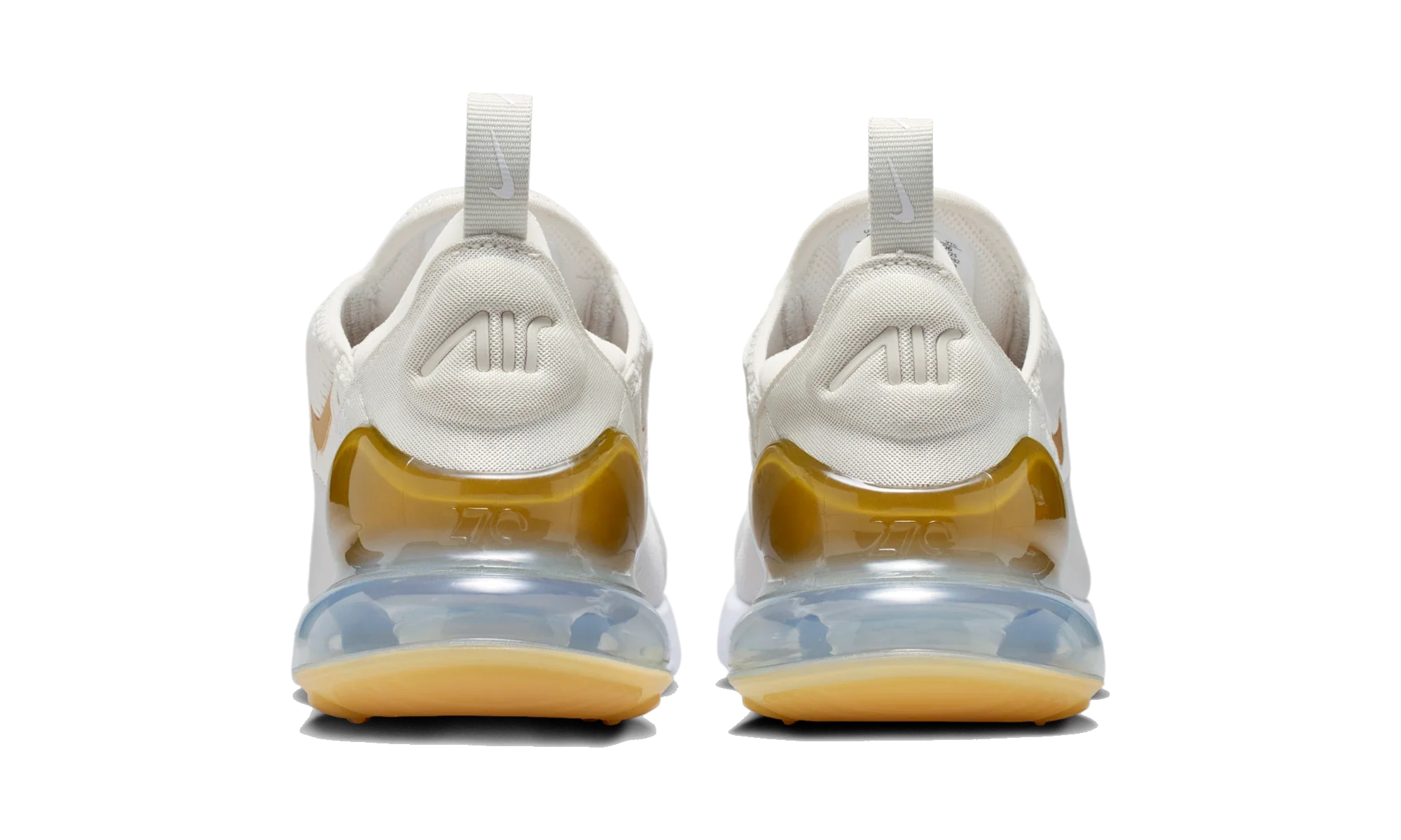 Nike Air Max 270 Light Bone Metallic Gold