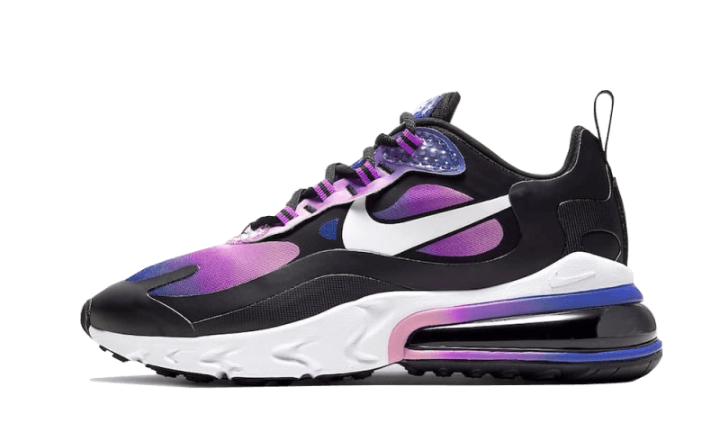 Nike Air Max 270 React SE Bubble Pack, Hyper Blue/Magic Flamingo/Vivid Purple/White (BV3387-400)