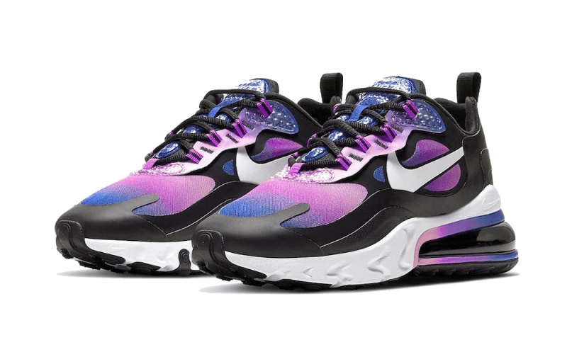 Nike Air Max 270 React SE Bubble Pack, Hyper Blue/Magic Flamingo/Vivid Purple/White (BV3387-400)