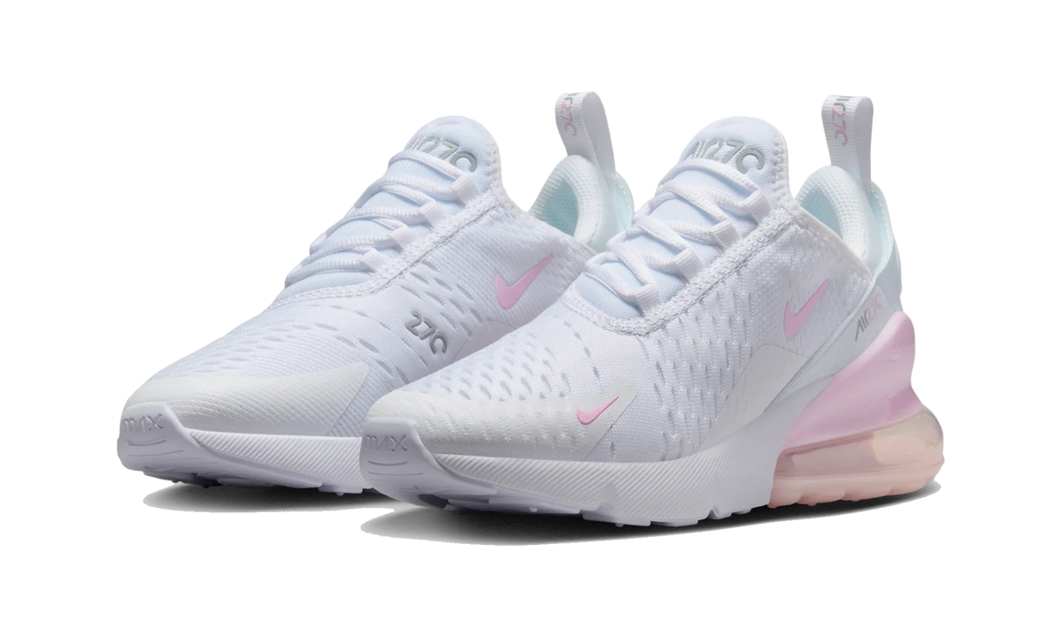 Nike Air Max 270 White Light Smoke Grey Pink Foam