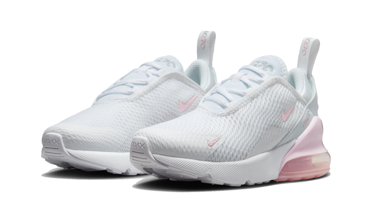 Nike Air Max 270 White Light Smoke Grey Pink Foam (PS)