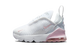 Nike Air Max 270 White Light Smoke Grey Pink Foam (TD)
