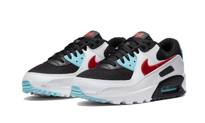 Nike Air Max 90 Aqua Red White Black