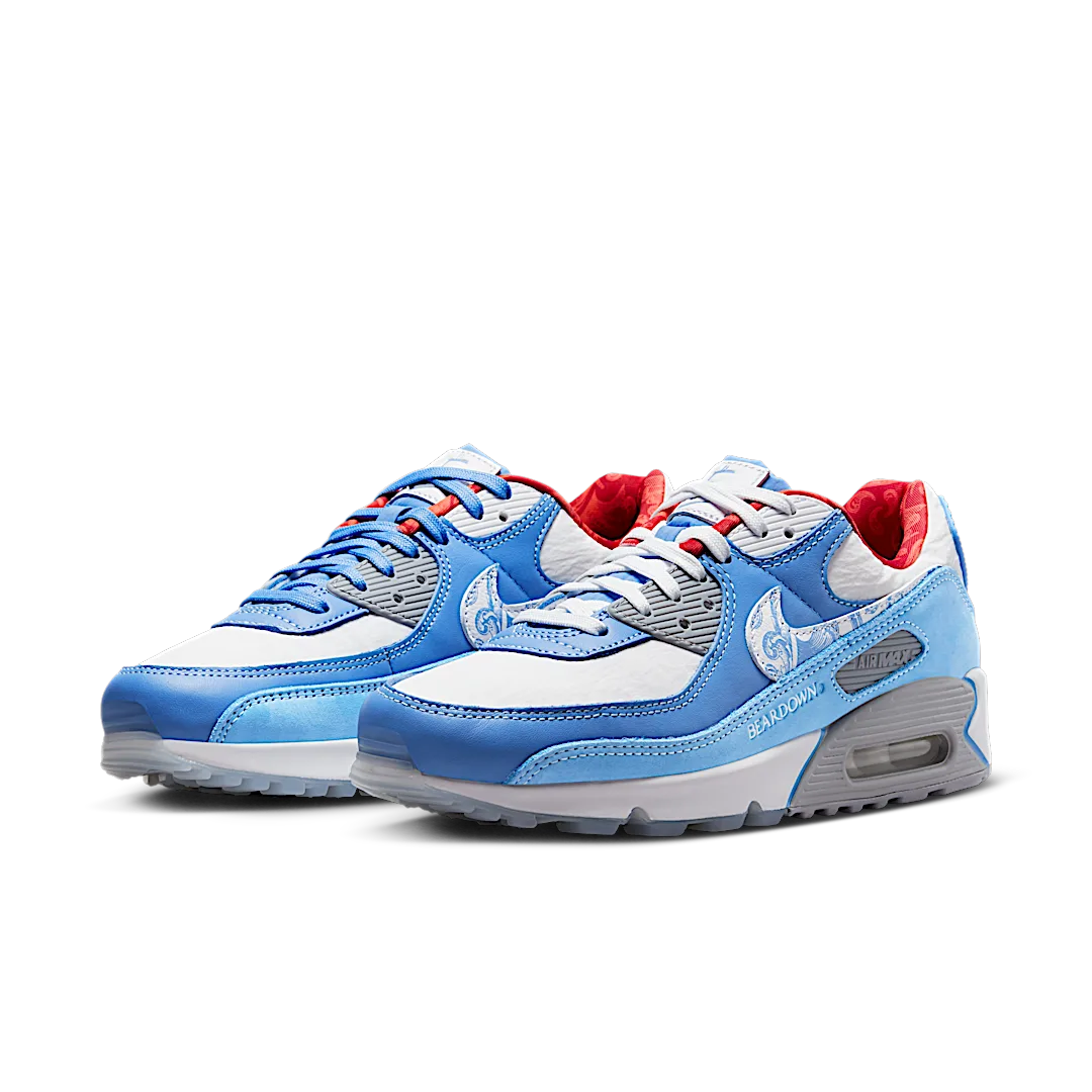 Nike Air Max 90 Doernbecher (2023), Valor Blue/White/Wolf Grey/University Red (FD9710-400)