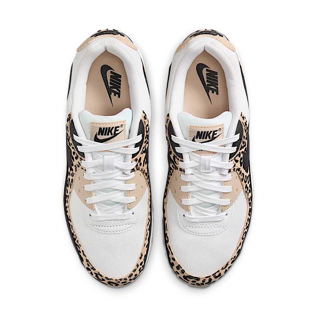 Nike Air Max 90 Leopard Sanddrift Black, White/Sanddrift/Hemp/Black (IF1619-100)