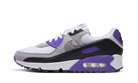 Nike Air Max 90 Recraft Hyper Grape, White/Particle Grey-Hyper Grape (CD0490-103)