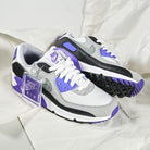 Nike Air Max 90 Recraft Hyper Grape, White/Particle Grey-Hyper Grape (CD0490-103)