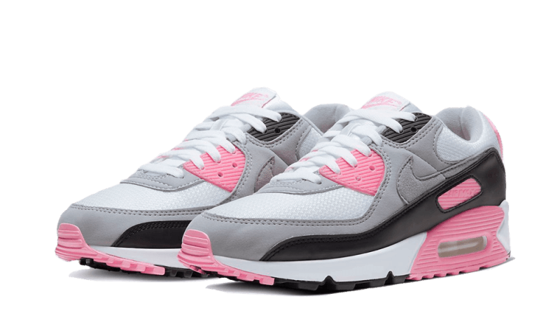 Nike Air Max 90 Recraft Rose, White/Particle Grey-Light Smoke Grey-Rose (CD0490-102)