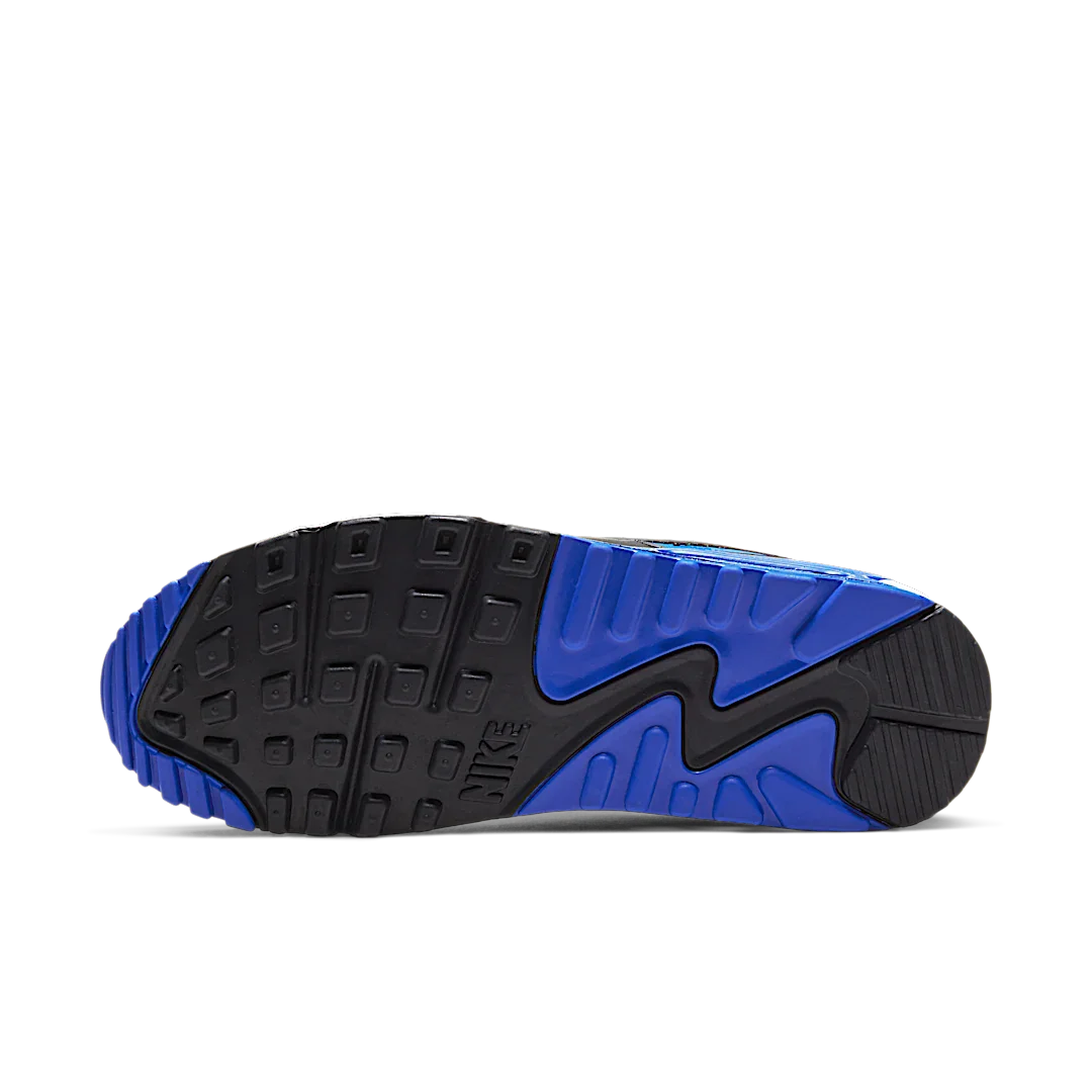 Nike Air Max 90 Recraft Royal, White/Particle Grey-Royal Blue (CD0490-100)