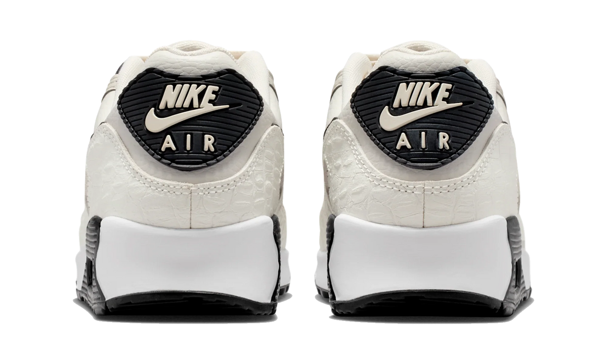 Nike Air Max 90 Sail Croc Print Phantom Black