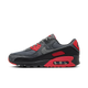 Nike Air Max 90 Smoke Grey Fire Red