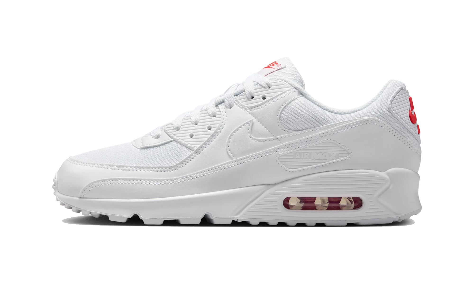 Nike Air Max 90 White Light Crimson