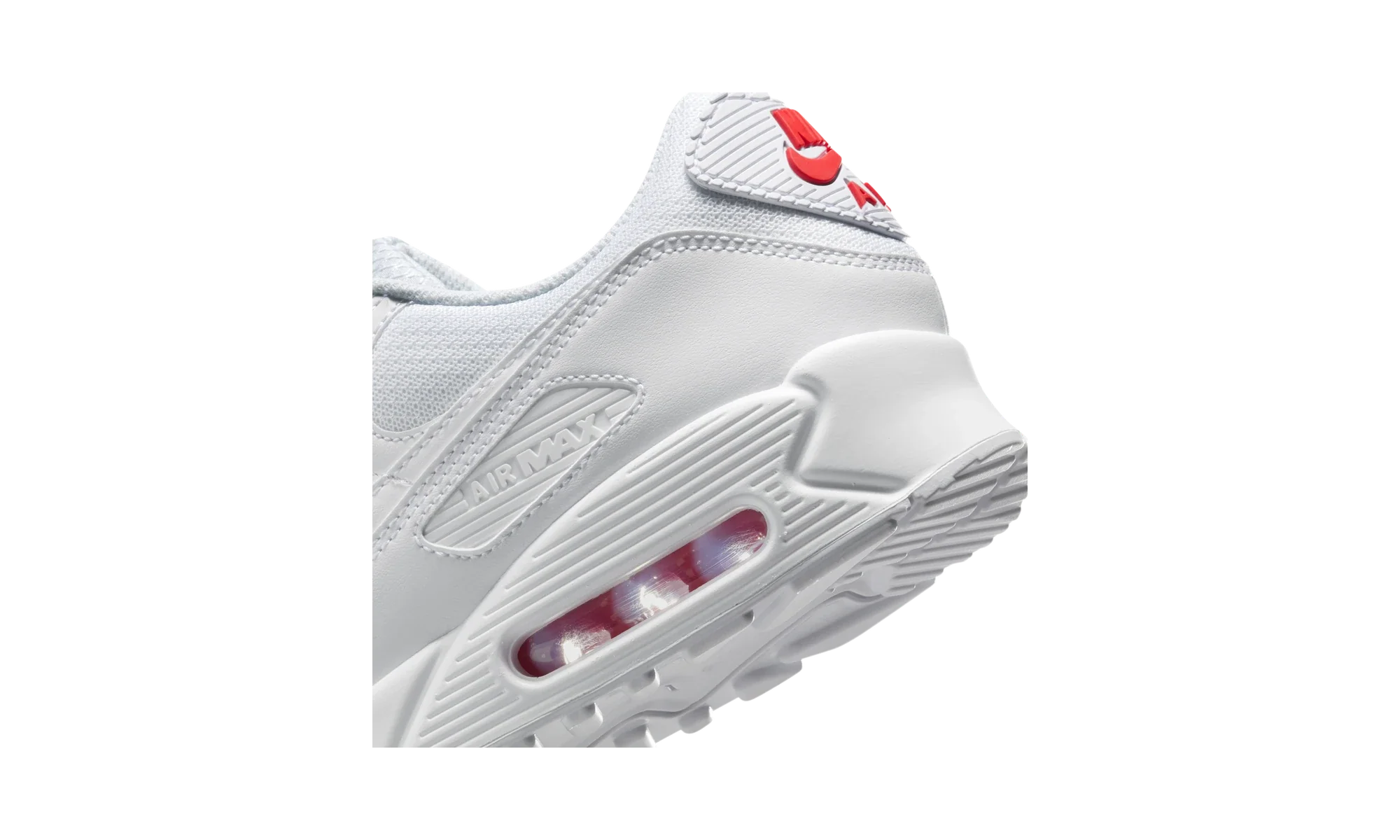 Nike Air Max 90 White Light Crimson