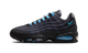 Nike Air Max 95 Big Bubble Tech Black University Blue