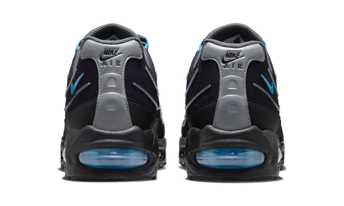 Nike Air Max 95 Big Bubble Tech Black University Blue