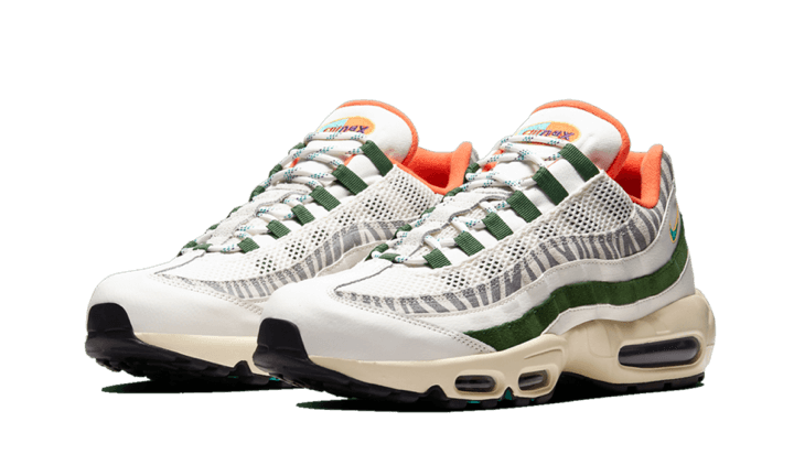 Nike Air Max 95 Era Safari, Sail/New Green-Forest Green (CZ9723-100)