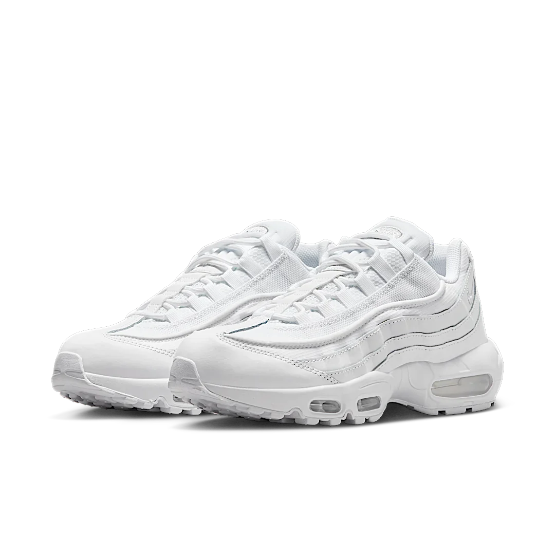 Nike Air Max 95 Essential White Grey Fog, White/Grey Fog/White (CT1268-100)