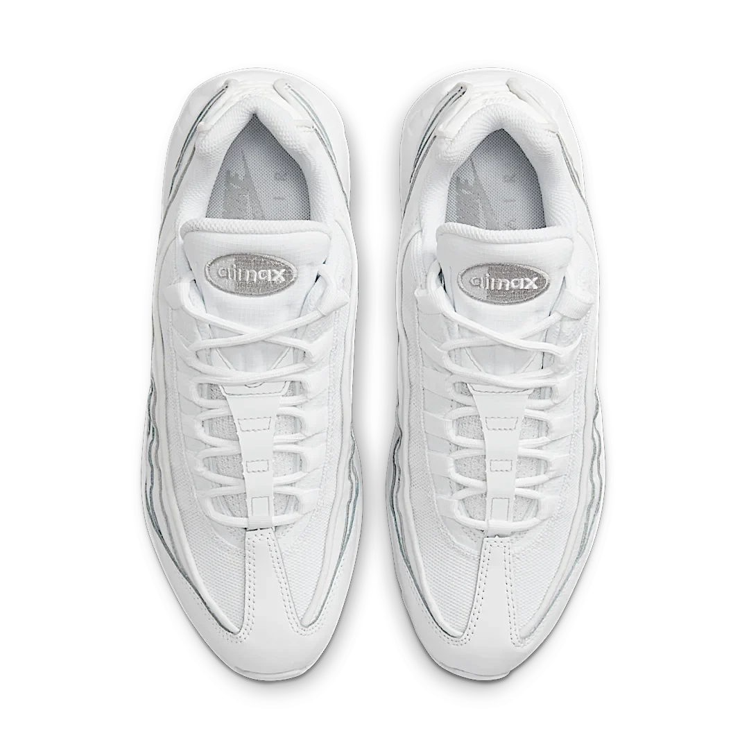 Nike Air Max 95 Essential White Grey Fog, White/Grey Fog/White (CT1268-100)