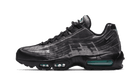 Nike Air Max 95 Footprint Black, Black/Black-Aurora Green-Smoke Grey (DA7735-001)