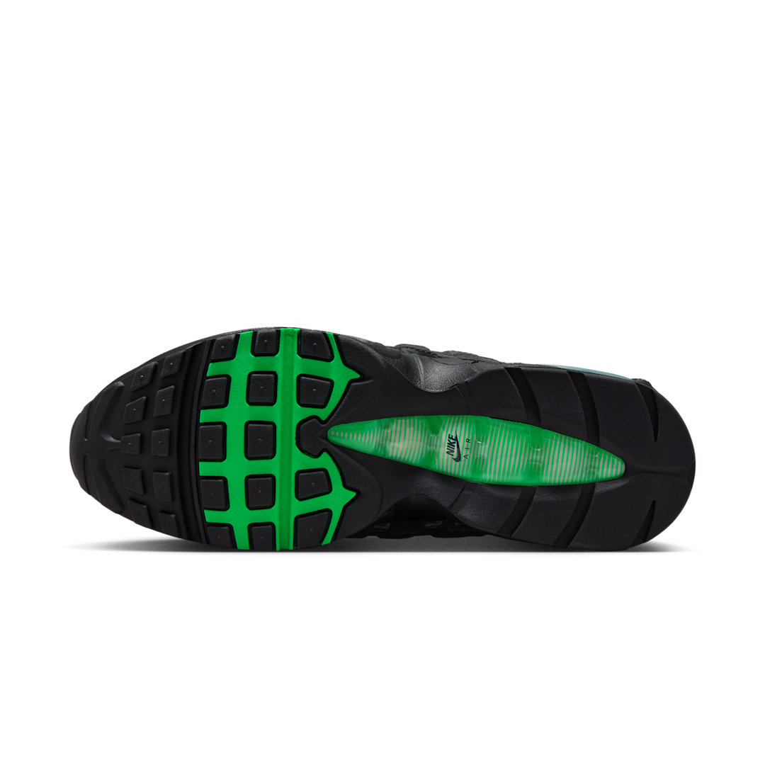 Nike Air Max 95 OG Big Bubble Black Green Shock, Black/Black/Pearl Grey/Green Shock (IB1667-002)