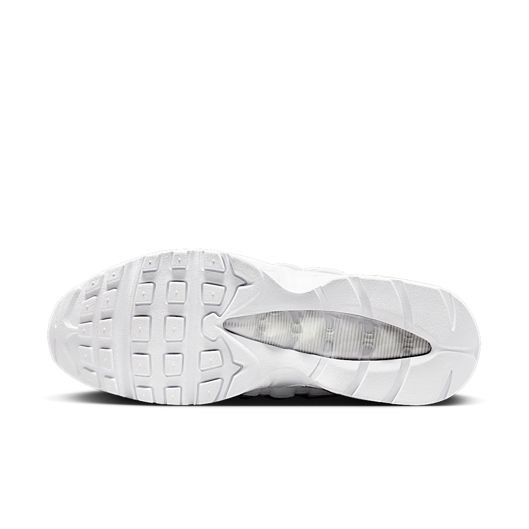 Nike Air Max 95 OG Big Bubble Triple White, White/White/Pure Platinum/White (HM8755-100)