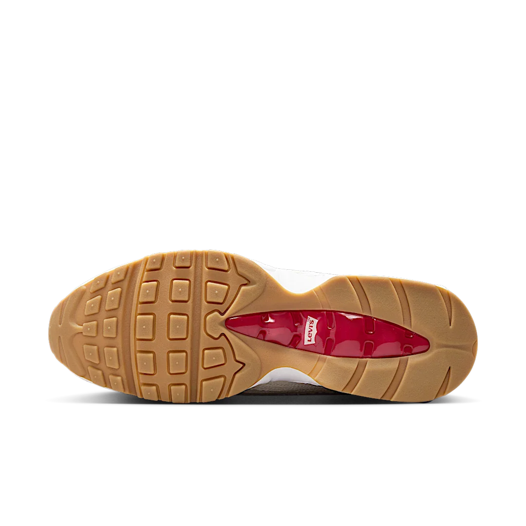 Nike Air Max 95 OG Levis Light Orewood Brown, Light Orewood Brown/Gym Red/White (HM4743-100)