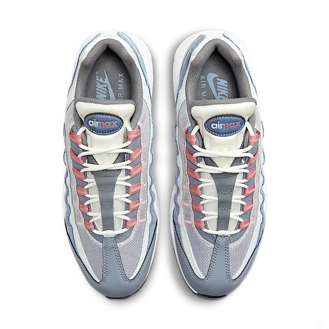 Nike Air Max 95 Vast Grey Red Stardust, Vast Grey/Red Stardust-White (DM0011-008)