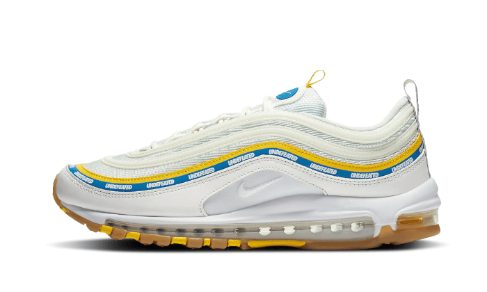 Nike Air Max 97 Undefeated UCLA, White/Gold/Light Blue (DC4830-100)