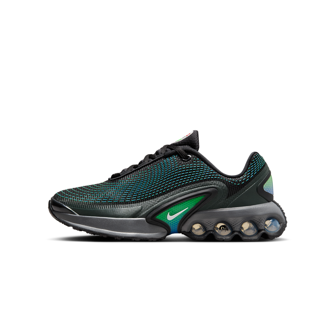 Nike Air Max Dn Black Rage Green, Black/Hyper Cobalt/Rage Green/White (FB8987-010)