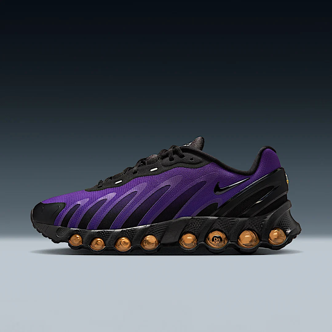 Nike Air Max Dn8 Black Total Orange Fierce Purple, Black/Indigo Burst/Total Orange/Fierce Purple (FQ7860-009)