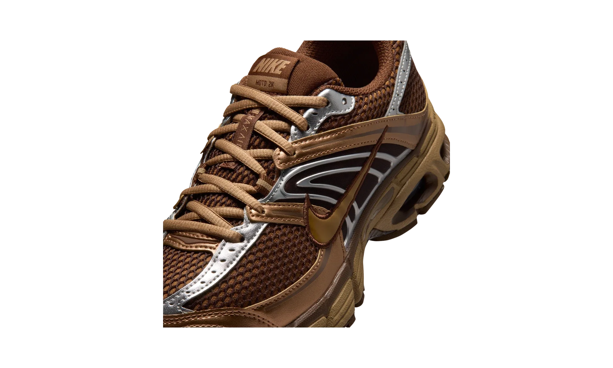 Nike Air Max Moto 2K Cacao Wow Metallic Silver