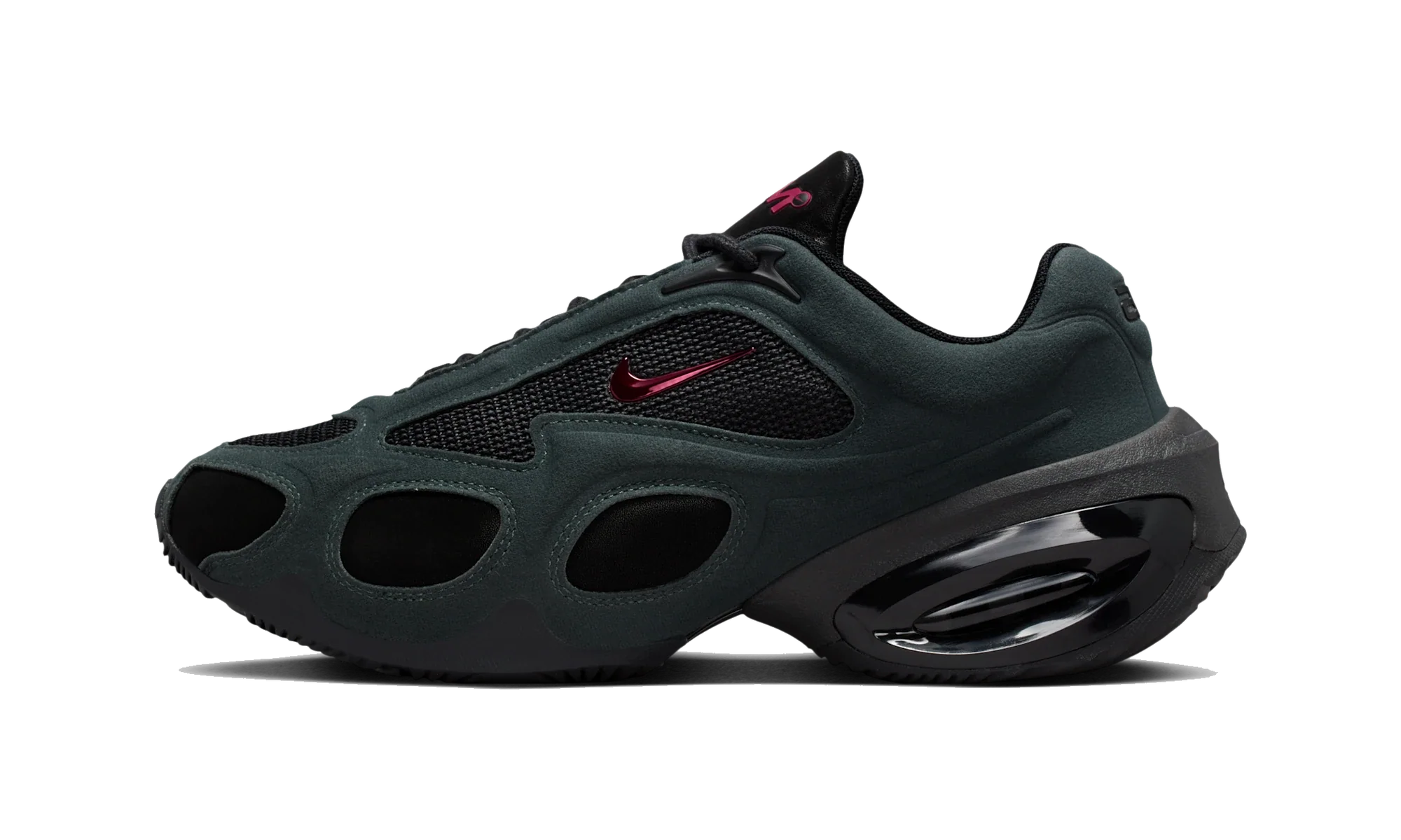 Nike Air Max Muse Black Seaweed Noble Red